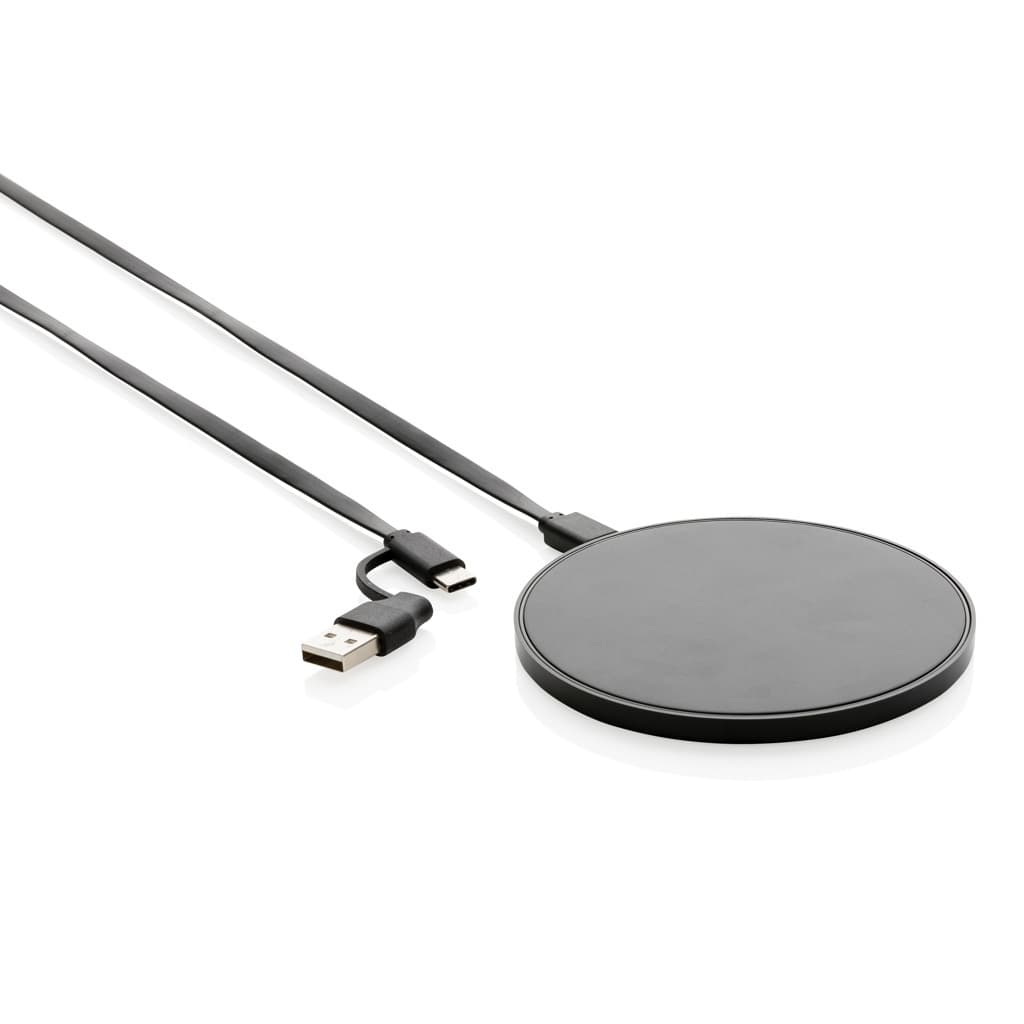 Încărcător wireless RCS standard din plastic reciclat de 10 W