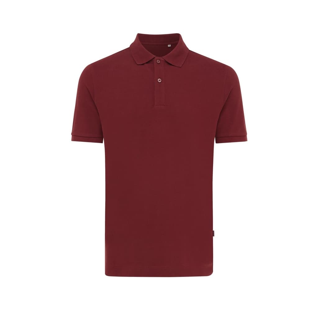 Tricou polo IQONIQ Yosemite din bumbac reciclat piqué