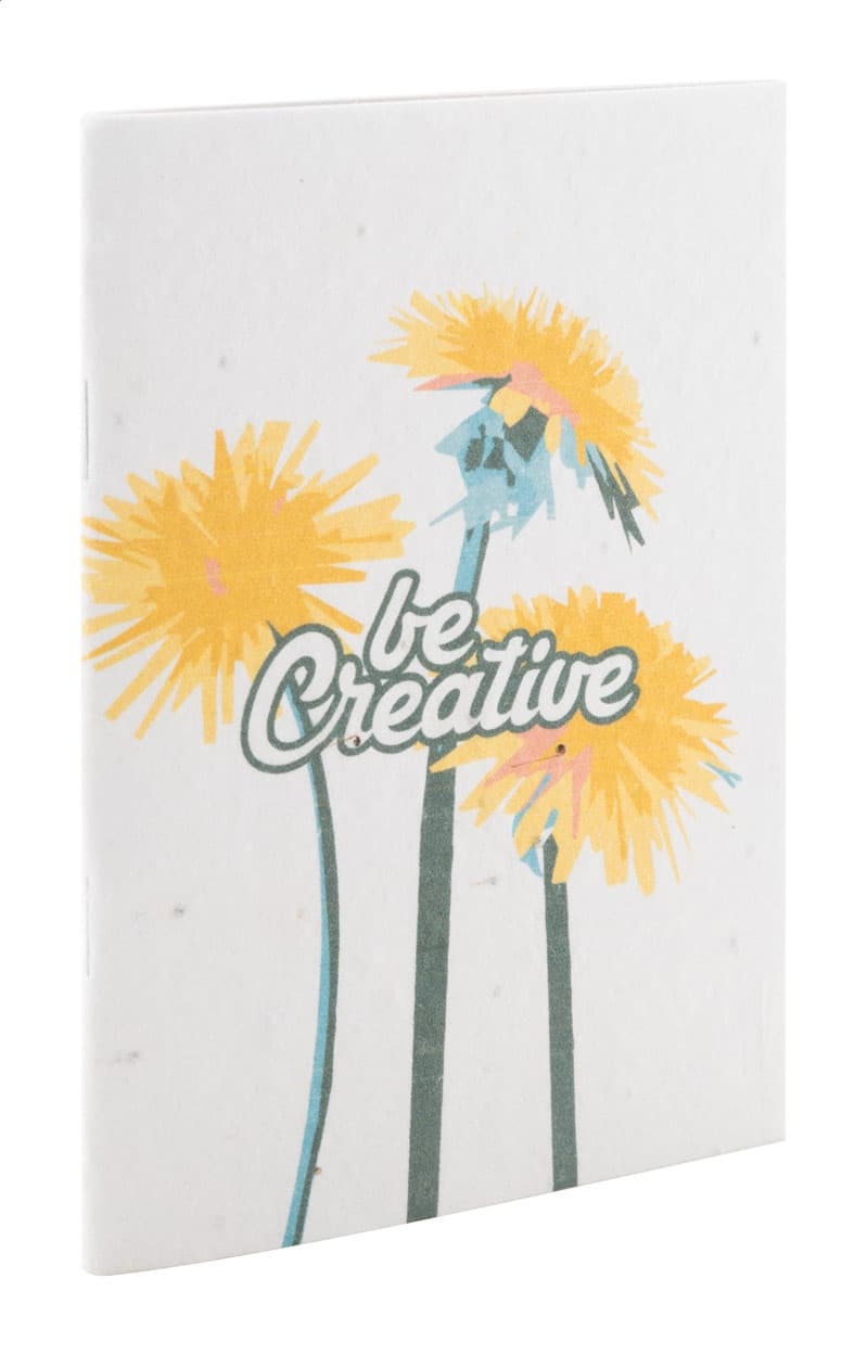 CreaNote Plus A6 Seed - caiet personalizat din hârtie cu semințe
