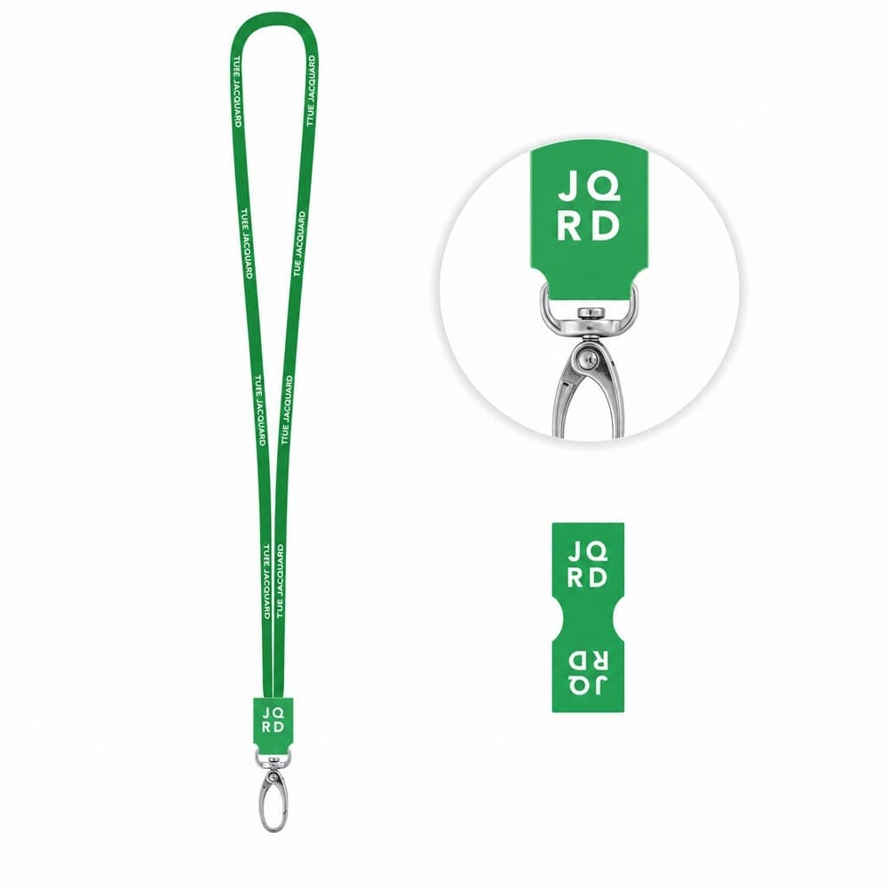 Eșantion tipărit de Lanyard TUBE JACQUARD Long (Ø 7 mm)