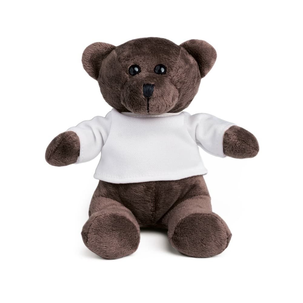GRIZZLY. Jucărie de pluș ursuleț cu tricou îmbrăcat