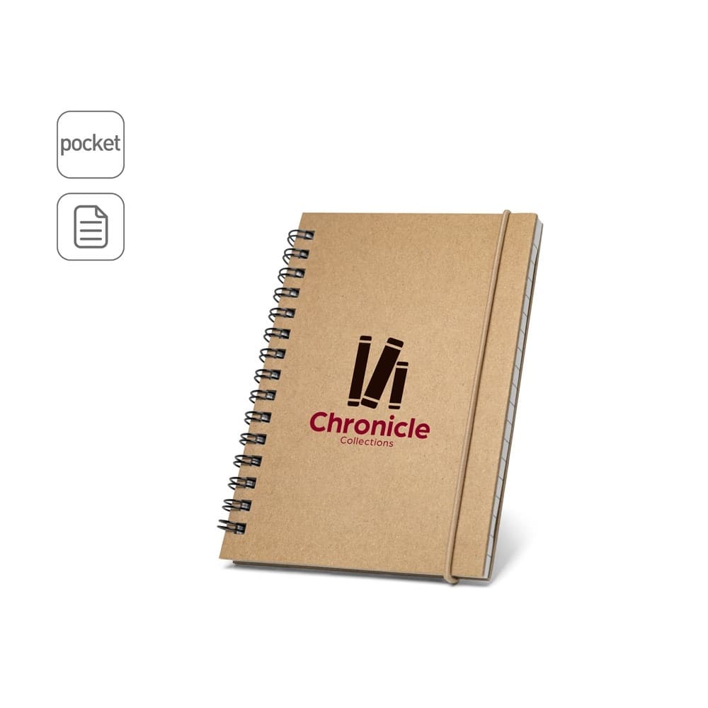 MARLOWE. Spiral pocket notepad