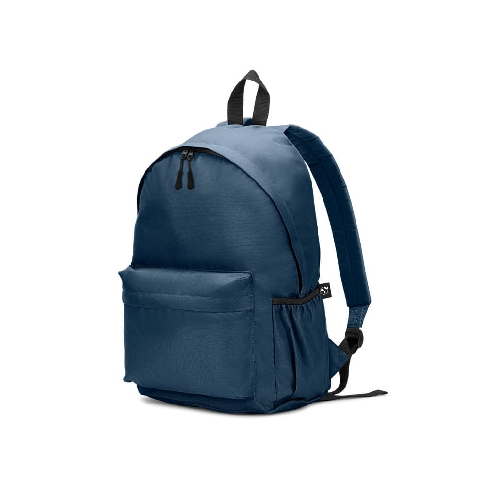 ROSARIO. Rucsac clasic cu un design atemporal din poliester reciclat 600D