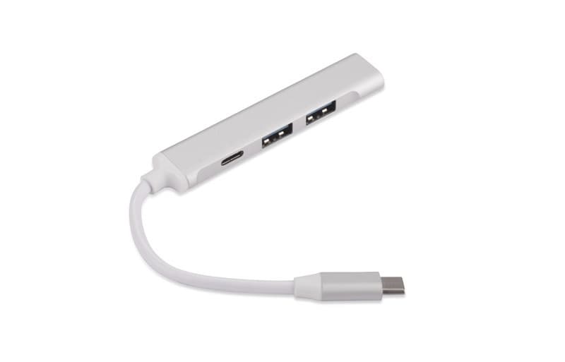 Splitter USB HUB cu cablu tip C - ROSKO