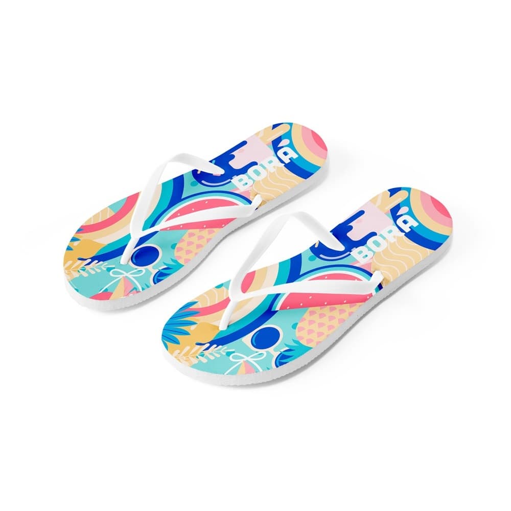 BALI S / M. Papuci de casă cu tălpi sublimate complet personalizabile