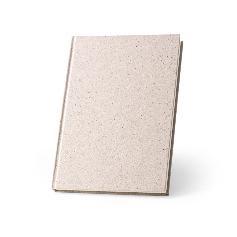 ORGANIC RIGID. Blocnotes A5 cu copertă dură realizată din materie organică de elefant (80%)