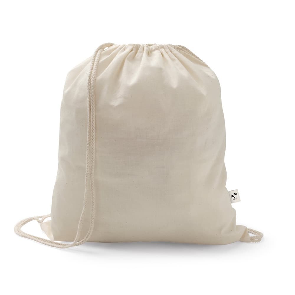 SALAMANCA. Sacoșă rucsac din bumbac reciclat (70%) și poliester (30% rPET) (150 g/m²)