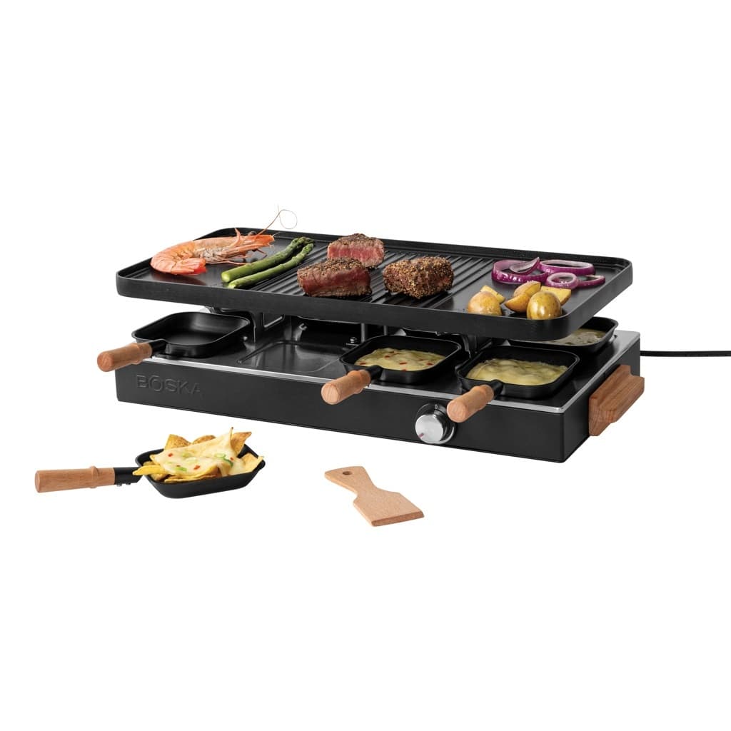 BOSKA Raclette Gourmet Party, 8 persoane (EU Tip F)