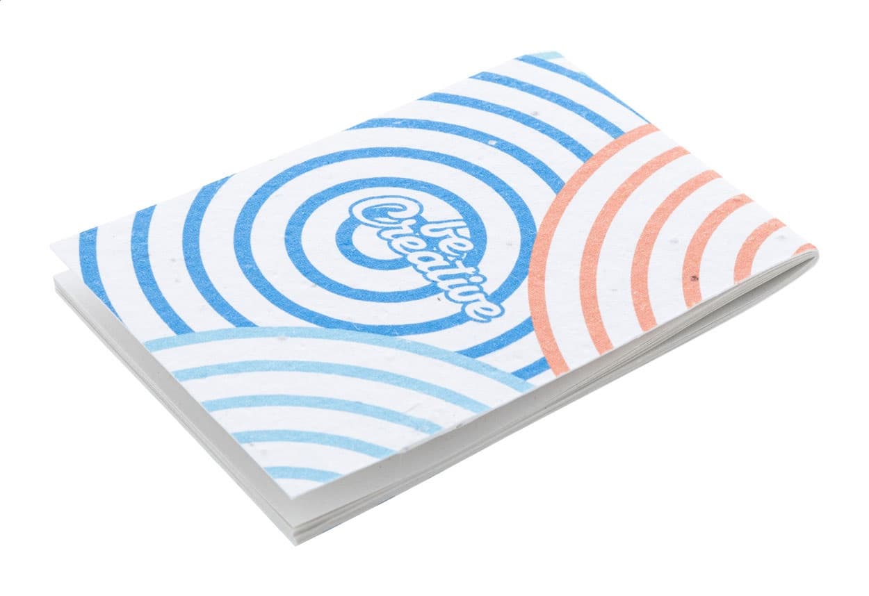CreaNote Mini Seed - caiet personalizat din hârtie cu semințe