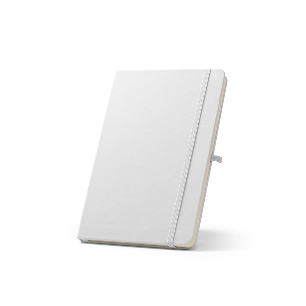 ANNE SUB. Caiet A5 din poliester reciclat (100% rPET) 300D, ideal pentru personalizarea prin sublimare