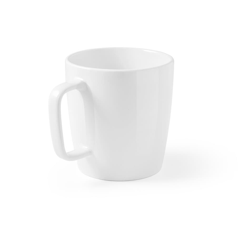 DHONI WHITE. Cană din ceramică de 450 ml
