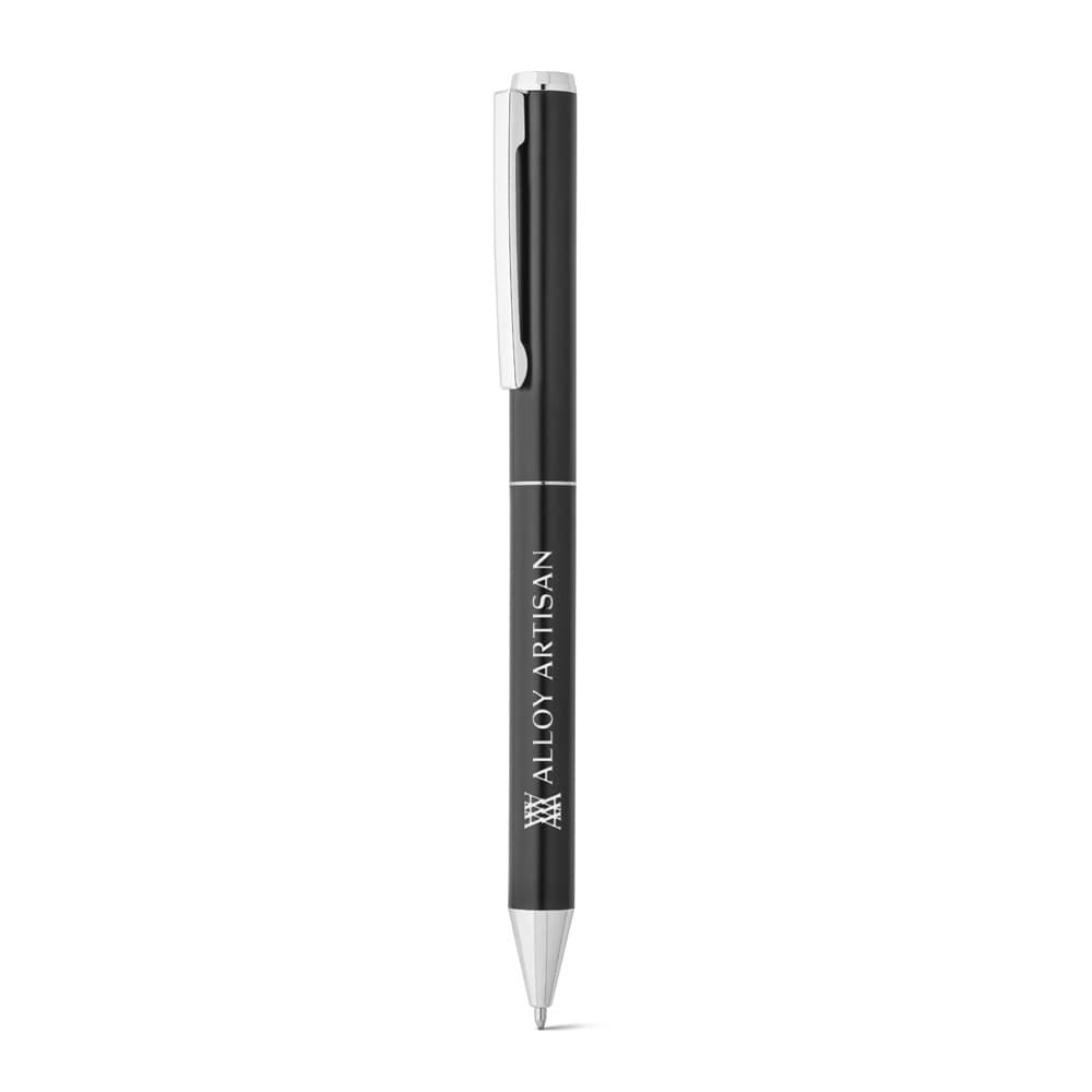 LEAH. Roller and ballpoint pen set in aluminium (94% rAL) with clip