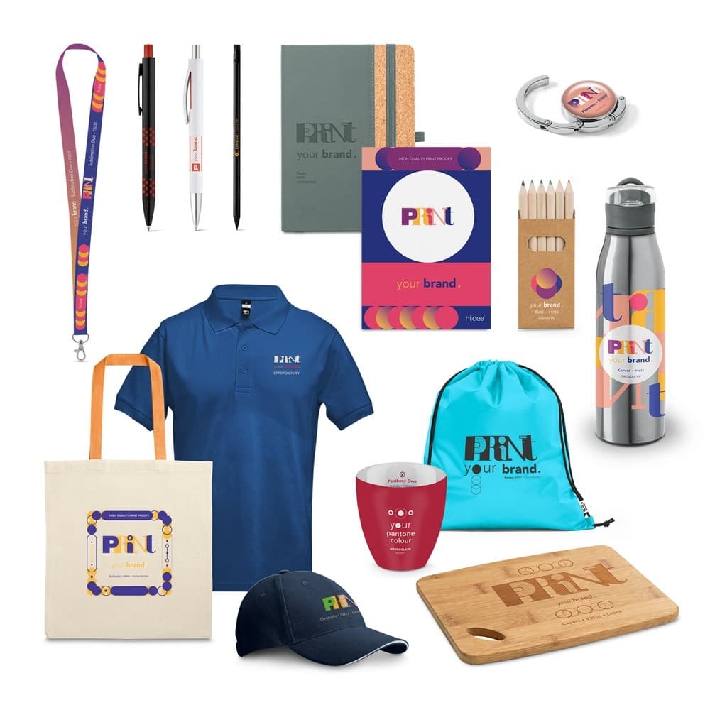 PRINT SHOWCASE. Mostrar cu produse personalizate