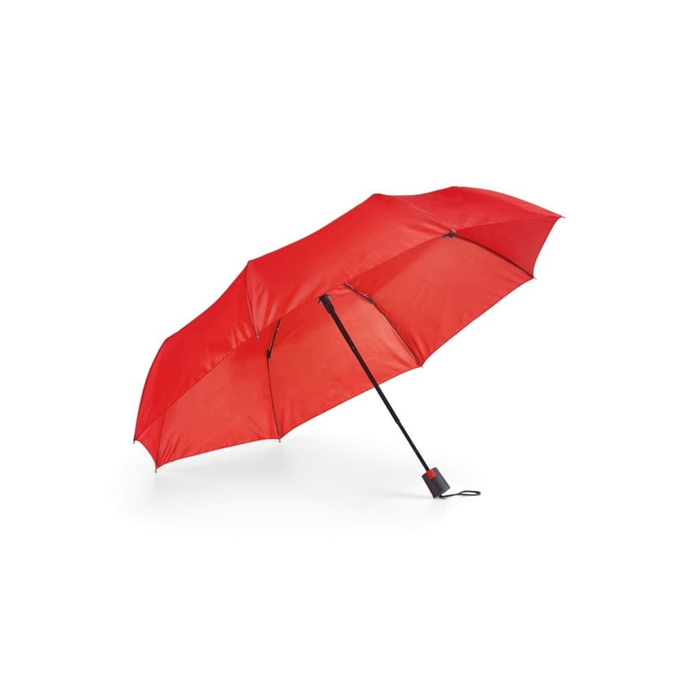 TOMAS. Umbrelă compactă din poliester 190T cu deschidere automată