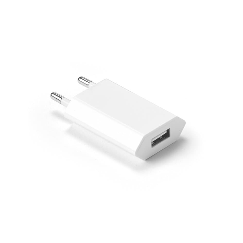 WOESE. Adaptor de alimentare USB-A 5W din ABS 100% reciclat (100% rABS)