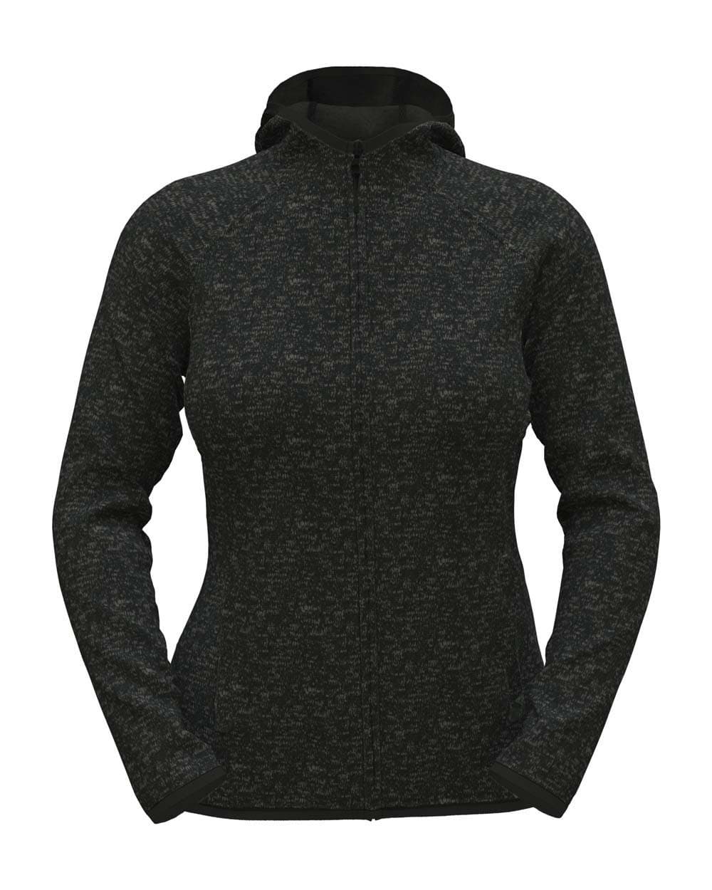 EDMAN Lux Hooded Knitfleece Jacket | Regular Fit - Women 280 g/m²