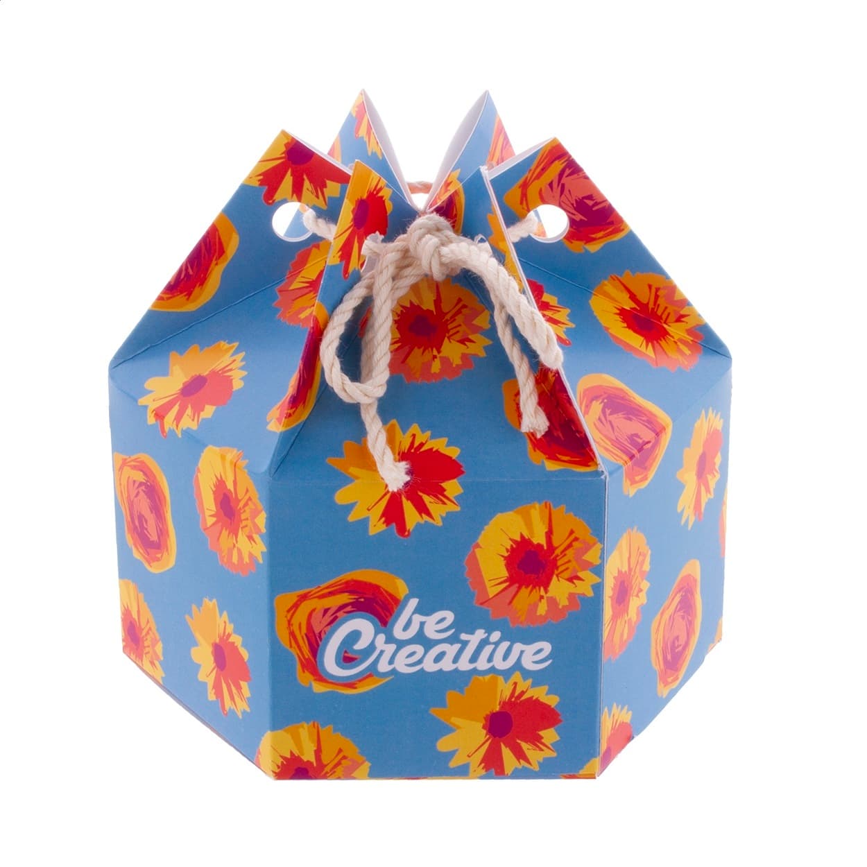 CreaBox HexaCord M - cutie cadou, hexagonală