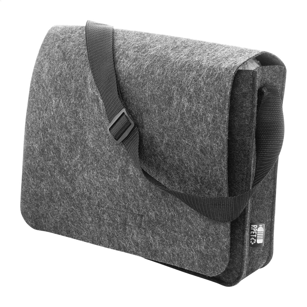 Refelt Courier - geantă poştaş, fetru RPET