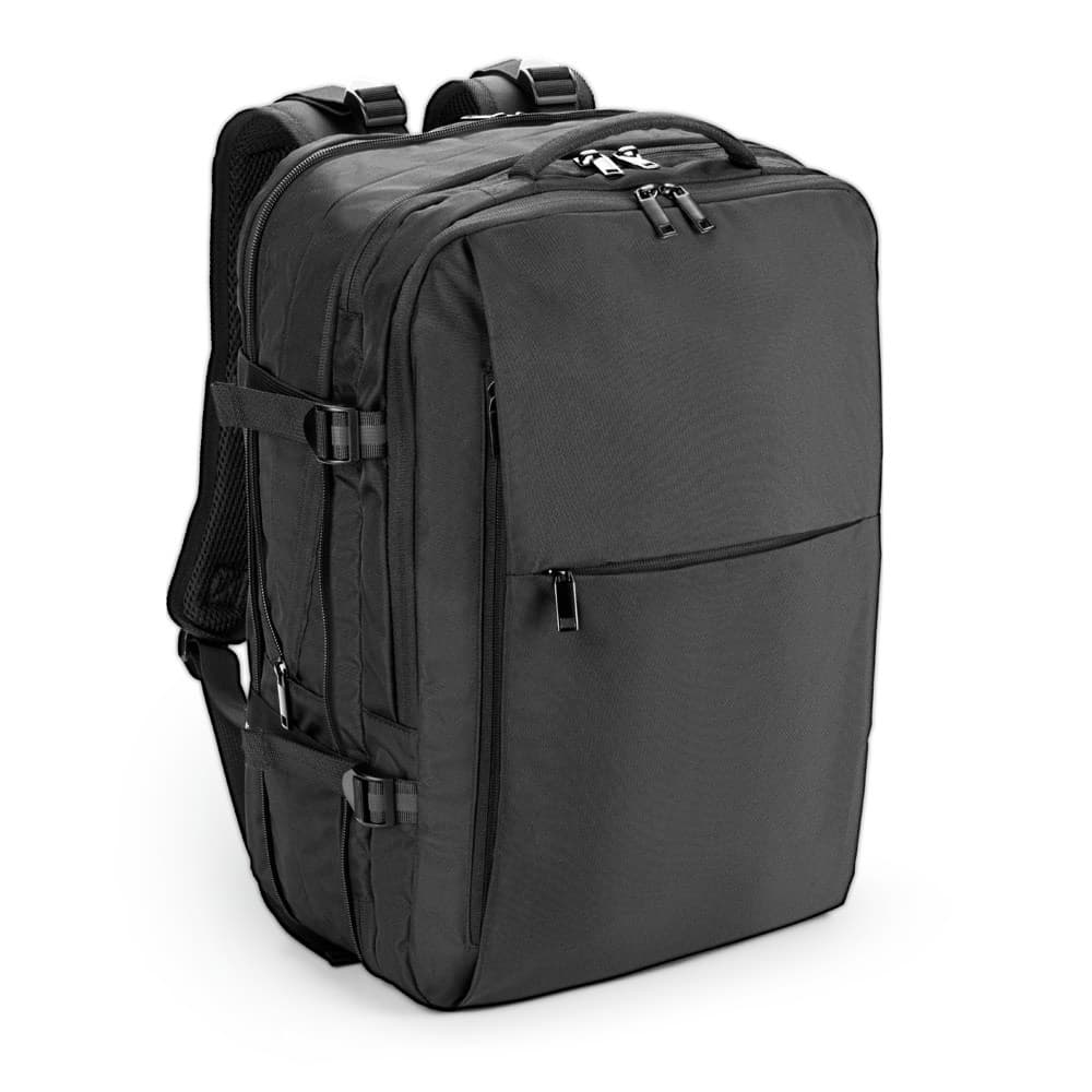 DALLAS. Rucsac de călătorie din poliester 600D reciclat de înaltă densitate pentru laptop de 17.3”