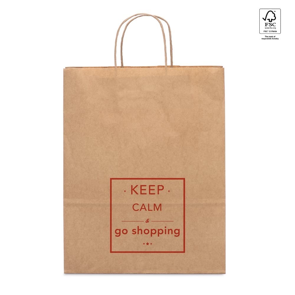 ELLEN. Kraft paper bag (115 g/m²)