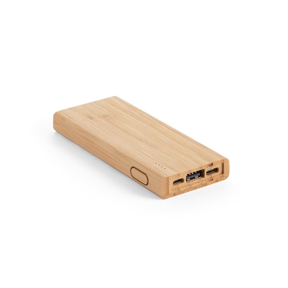 KOHN. Power bank 5'000 mAh din bambus