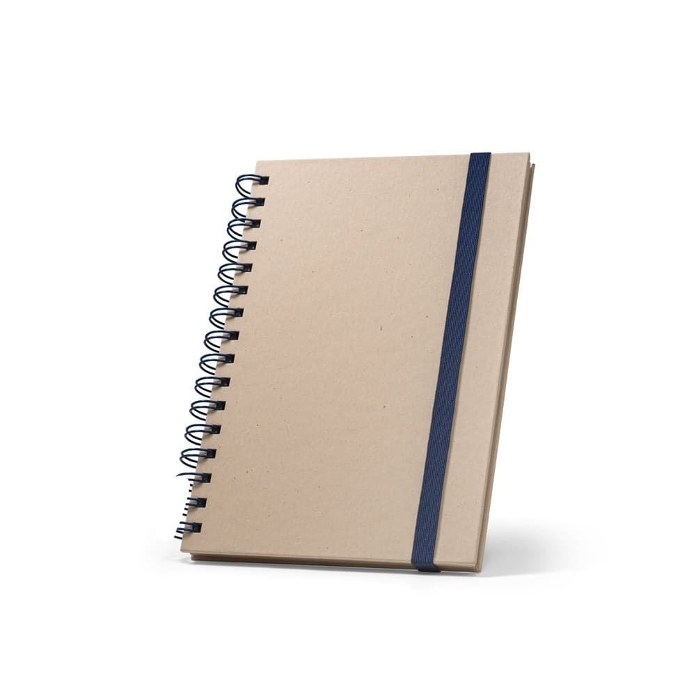 PROUST. Caiet A5 cu inele, cu copertă tare, fabricat din hârtie din trestie de zahăr (80% trestie de zahăr) cu pagini simple