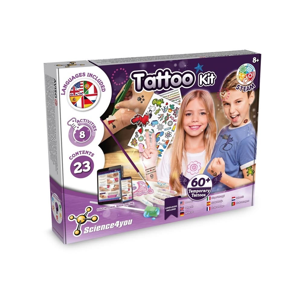 Tattoo Factory Kit I. Educational game for kids