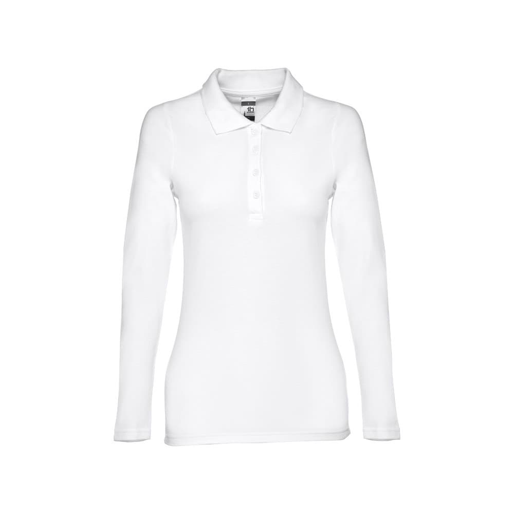 THC BERN WOMEN WH. Polo mânecă lungă pentru dame