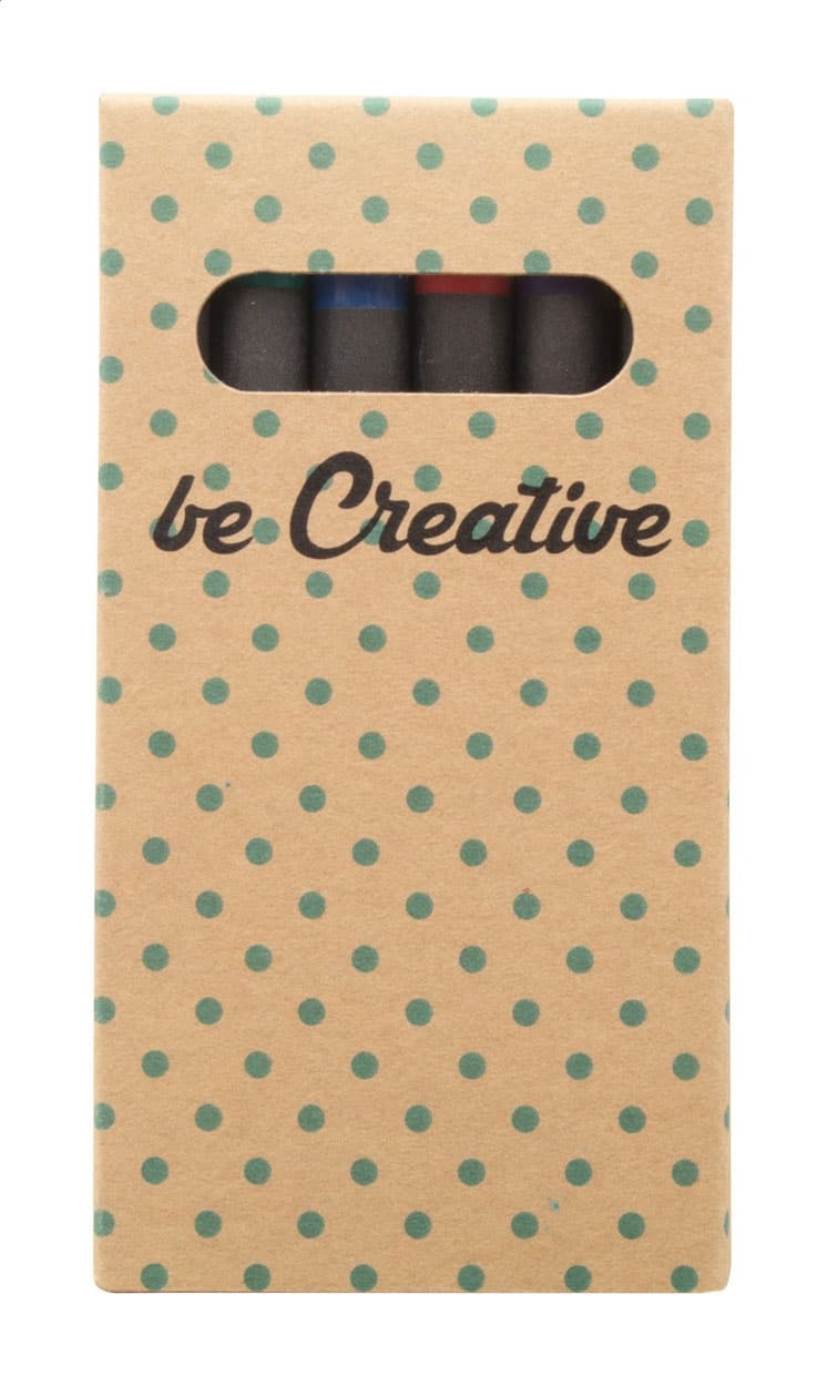 Craxon 6 Eco - set 6 buc creioane colorate, personalizat