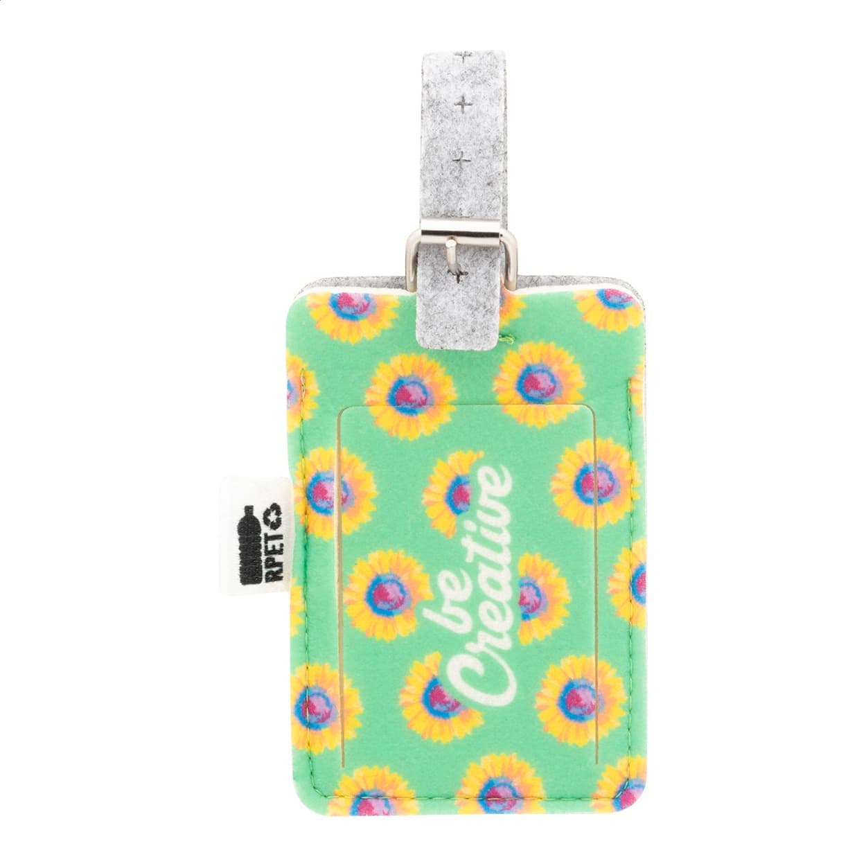 CreaFelt Tag - Etichetă de bagaje, personalizată, RPET