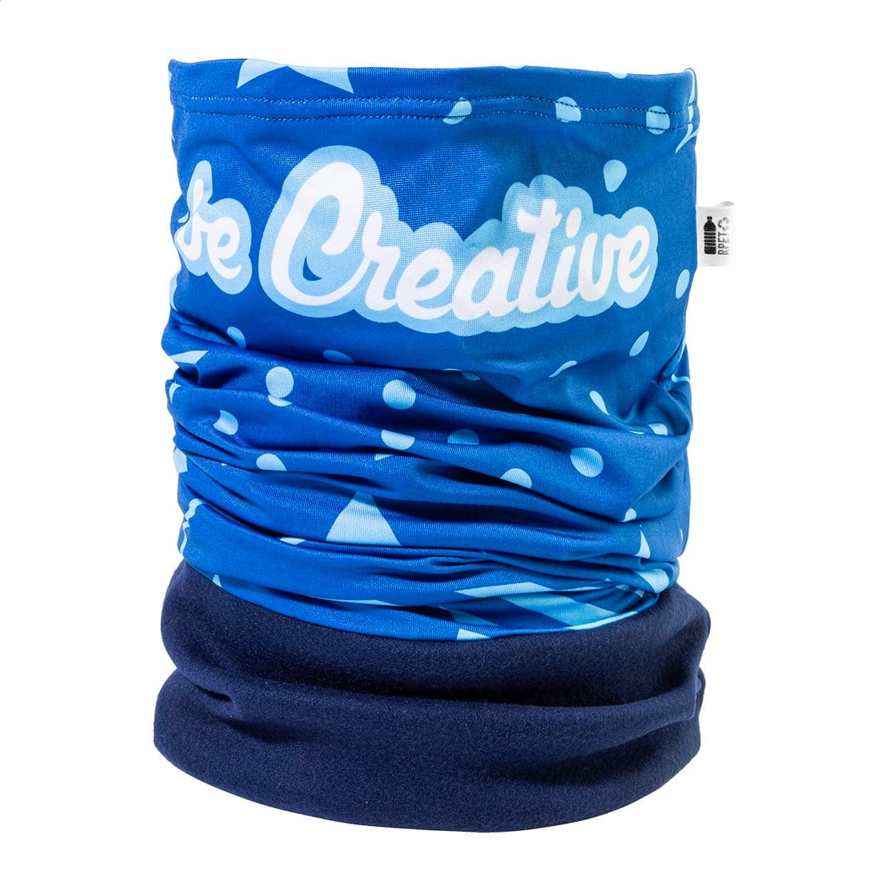 CreaScarf Winter - eșarfă multifuncțională, personalizată, din RPET