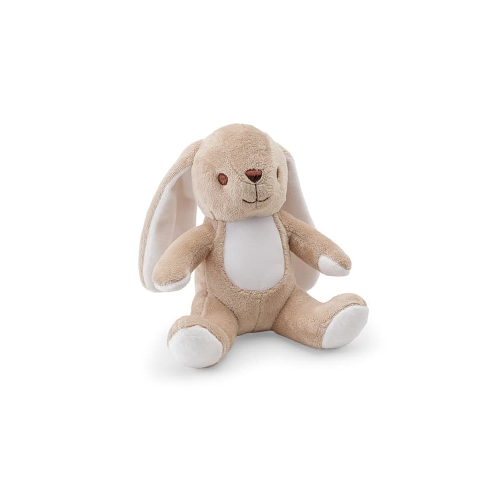 BUGS. Jucărie de pluș din poliester în formă de iepure, cu propriul material pentru personalizare