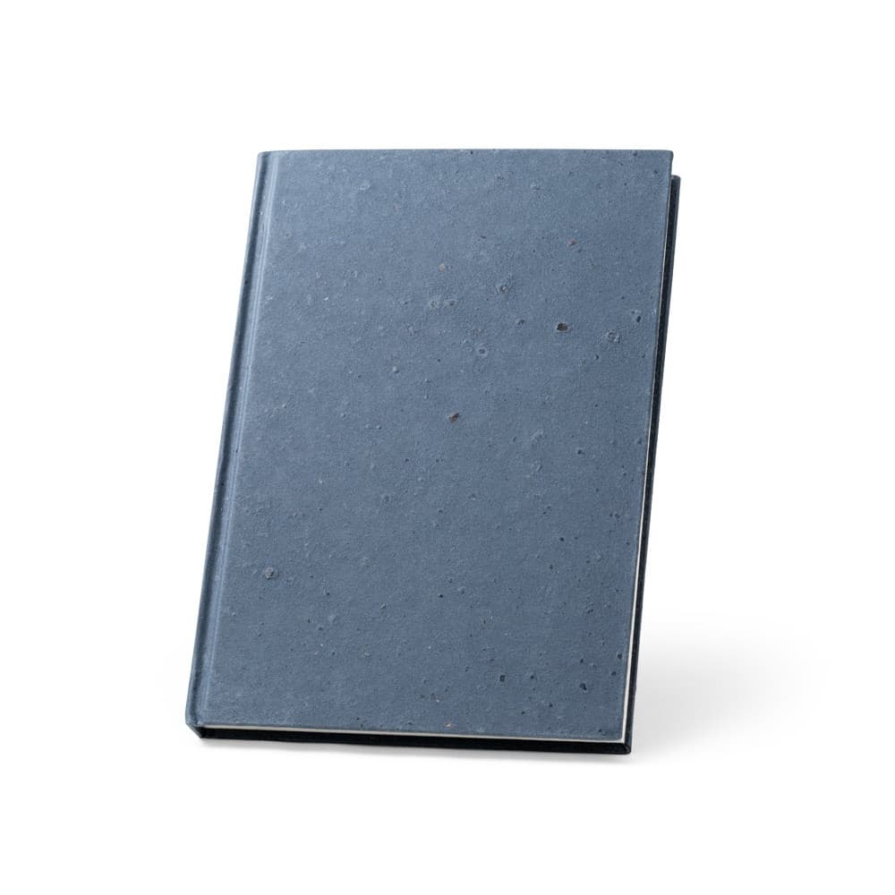 COFFEEPAD RIGID. Blocnotes A5 cu copertă rigidă realizată din deșeuri de coji de cafea (65%)