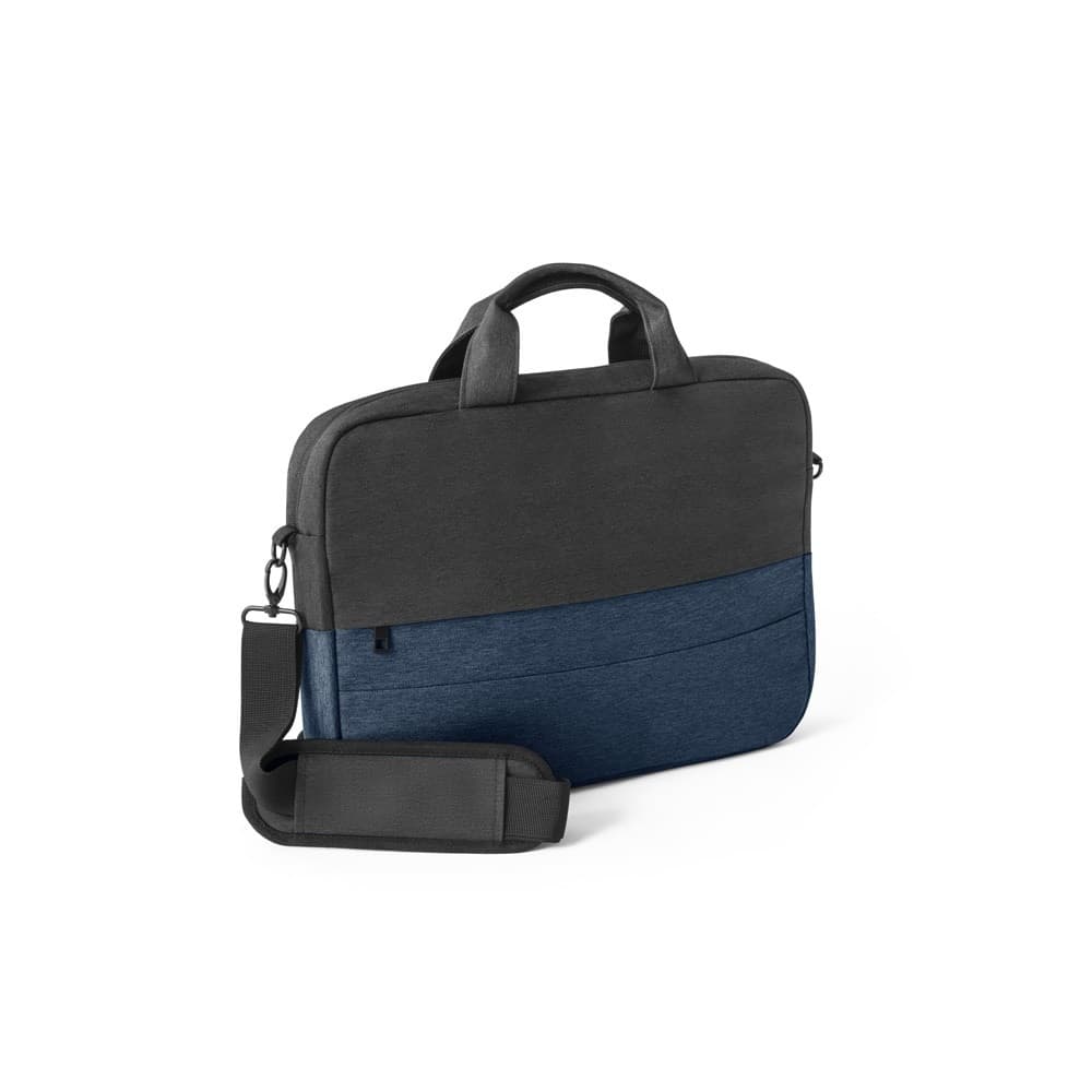 GENOA. Geantă pentru laptop căptușită în 600D poliester reciclat de înaltă densitate 15”