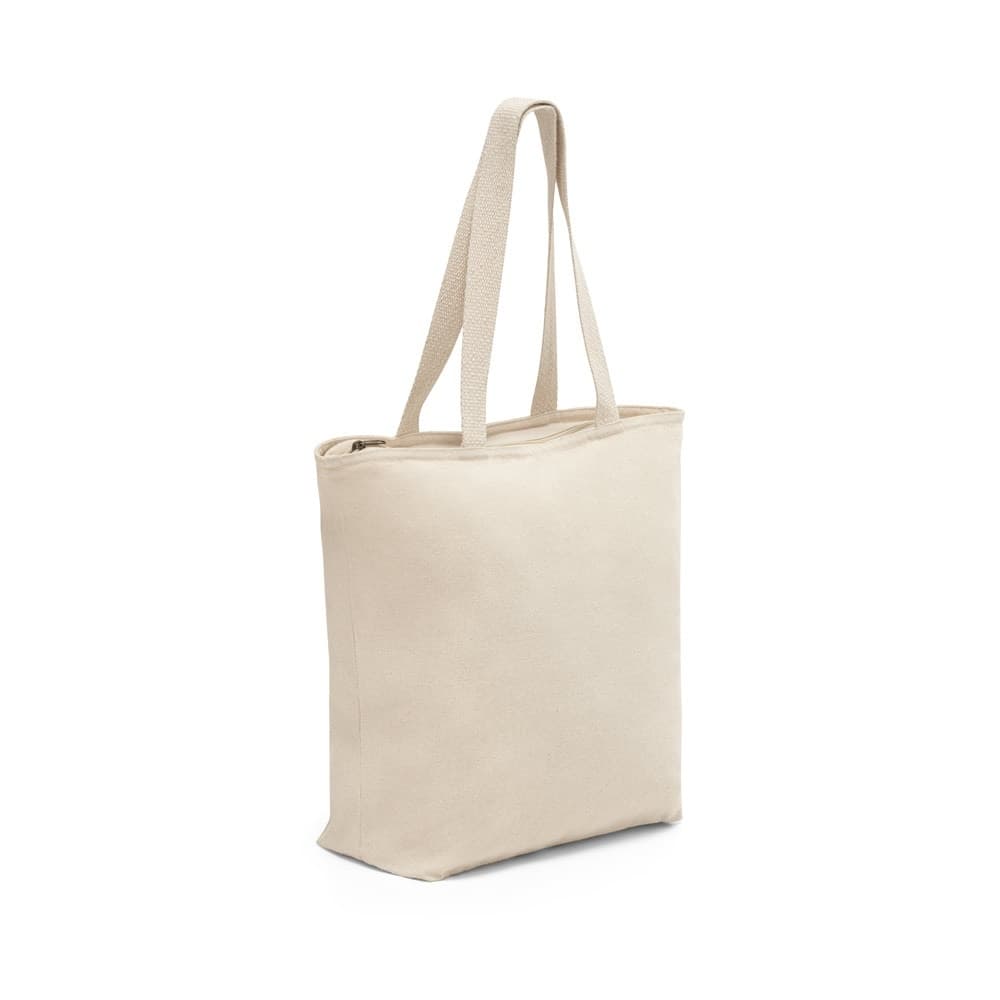 HACKNEY. Sacosa din bumbac 100% cu fermoar (280 g/m²)