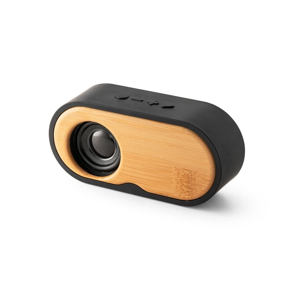 TILLY. Difuzor portabil de 3W cu autonomie de 5h pe bambus și ABS 100% reciclat (100% rABS)