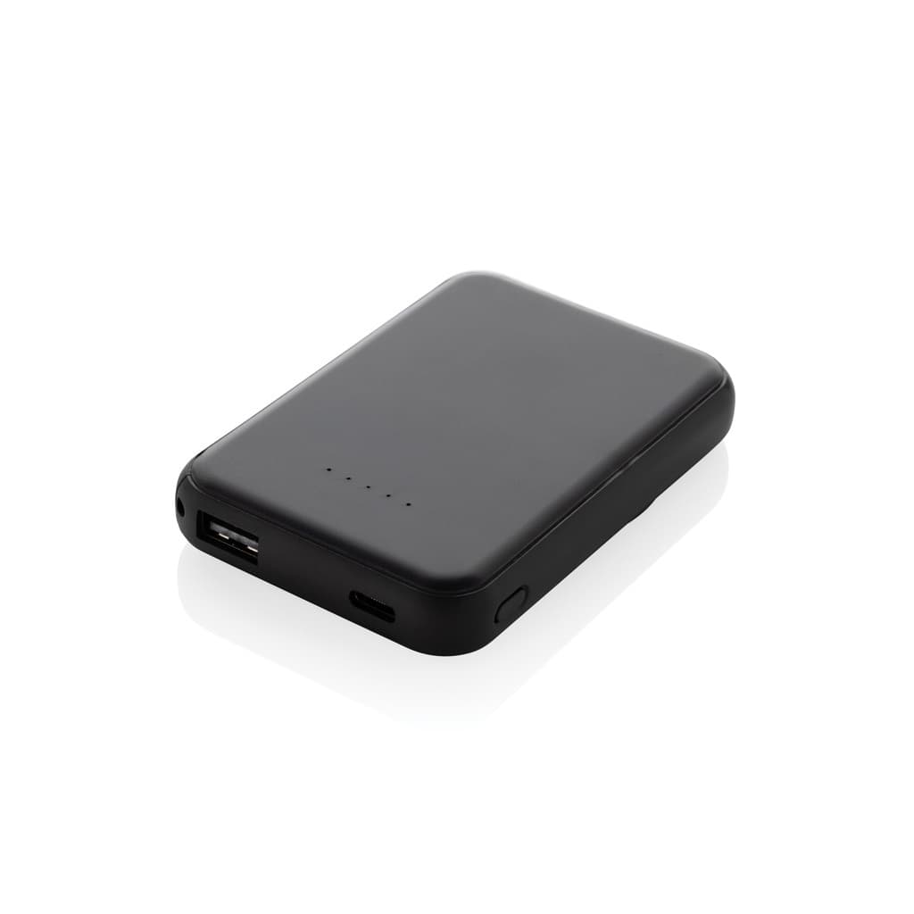 Baterie externă magnetică Stellar RCS din plastic reciclat, 5000 mAh, 5W