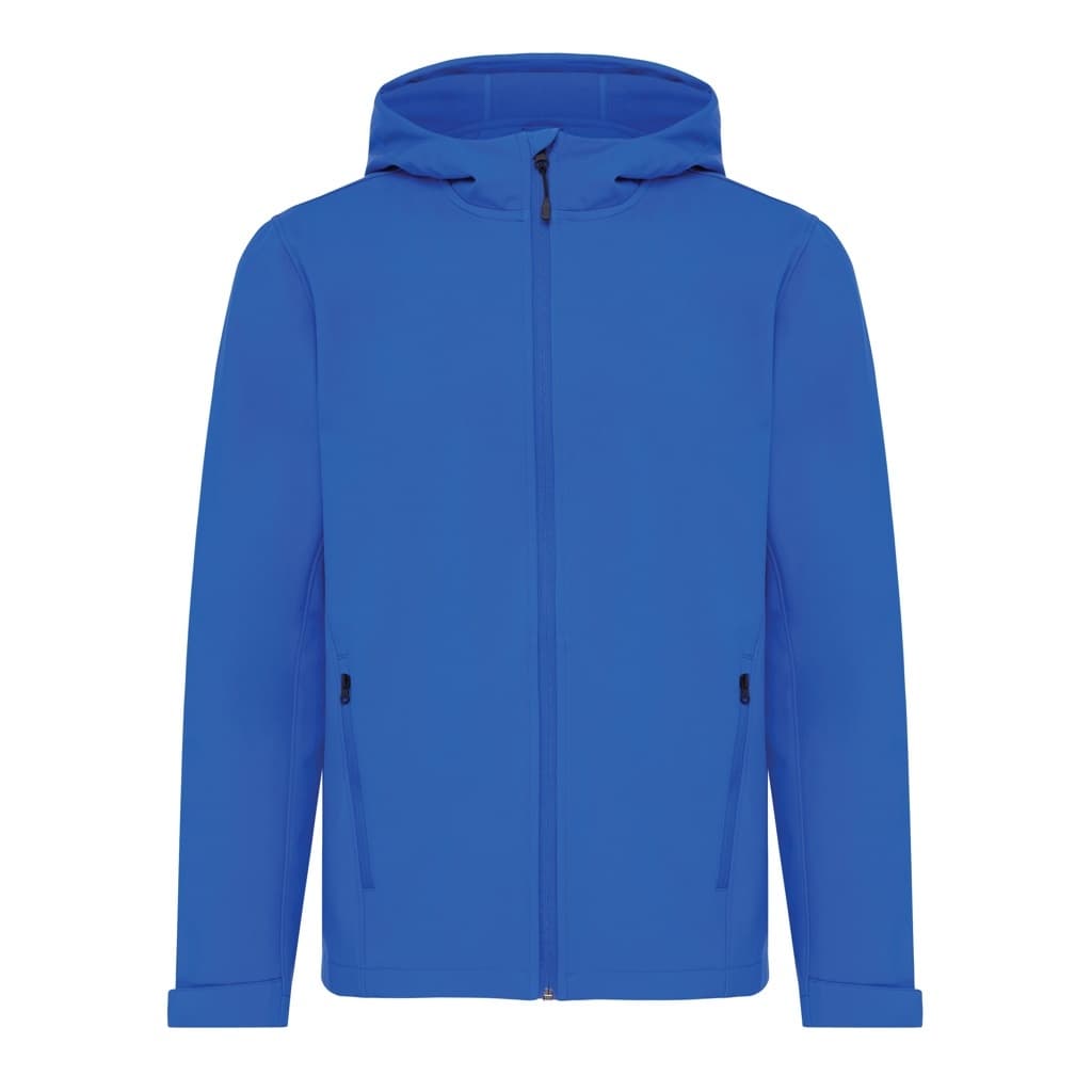 Jachetă softshell IQONIQ Makalu pentru bărbați, din poliester reciclat