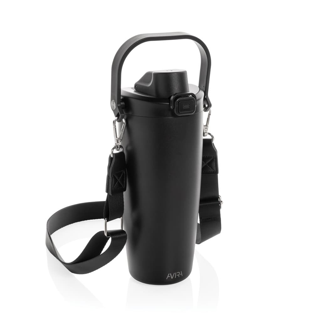 Pahar crossbody Avira Ayala RCS din oțel inoxidabil Duosip cu încuietoare