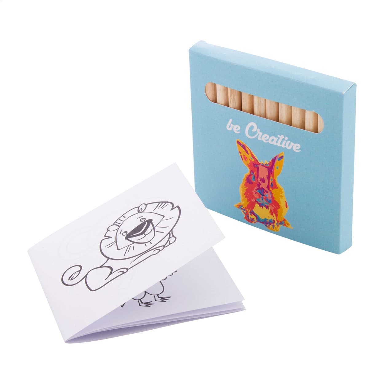 Coloxil 12 - set pentru colorat, animale