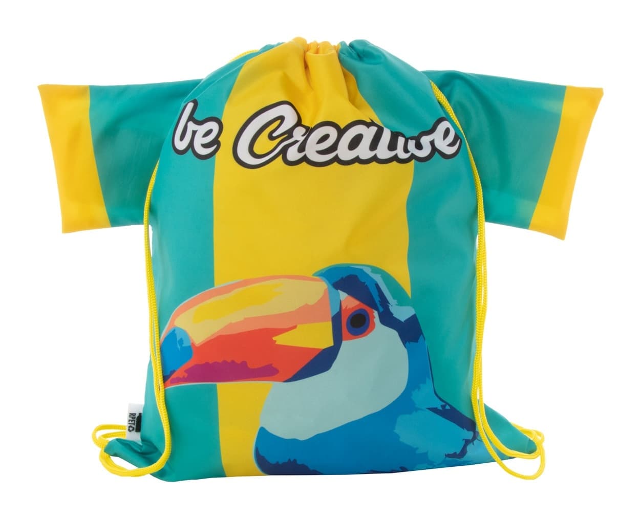 CreaDraw T RPET - rucsac cu șnur, personalizat