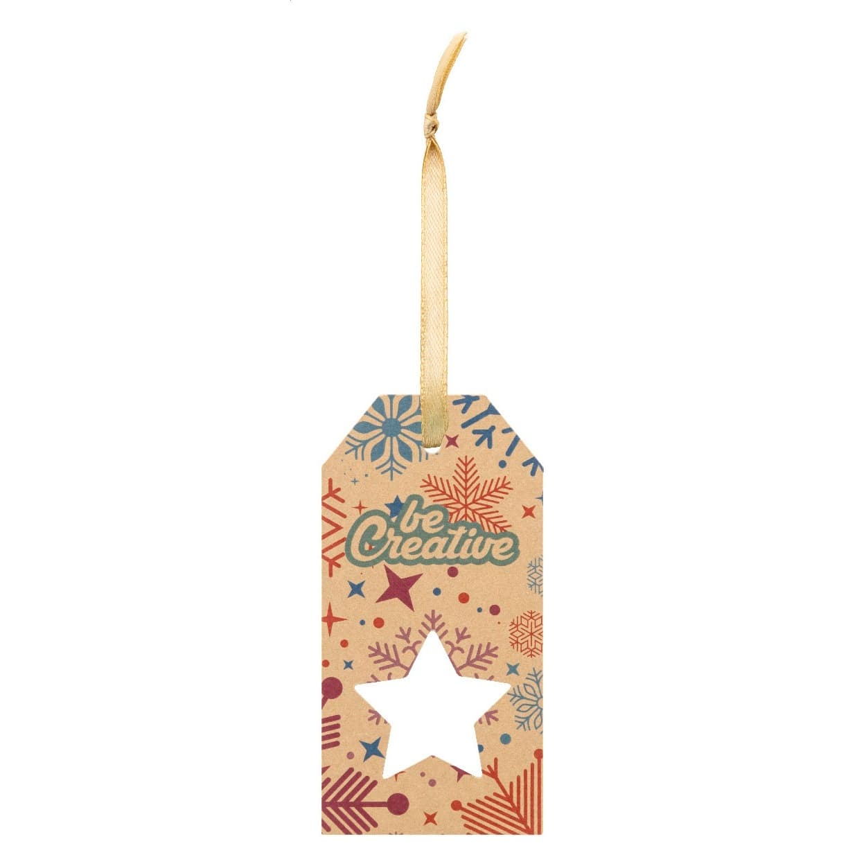PrinTag Plus Eco - etichetă cadou personalizată, stea