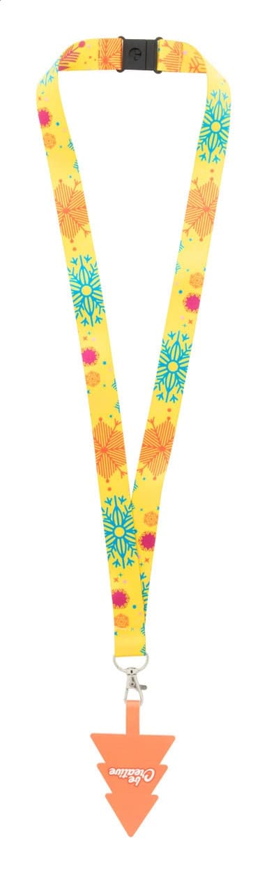 Subyard Mobile Xmas Safe - Lanyard personalizat cu suport telefon mobil, RPET
