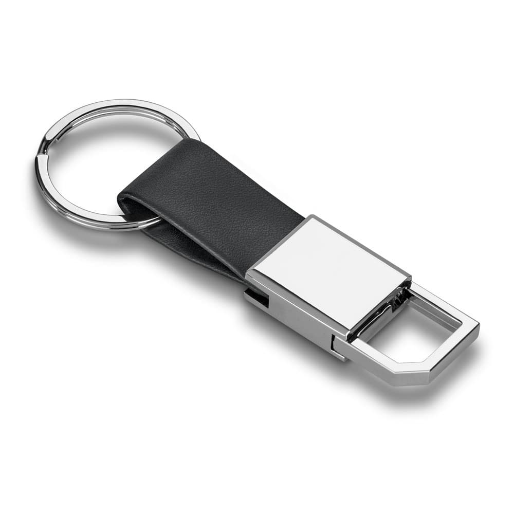 BOURCHIER. Breloc din metal și PU