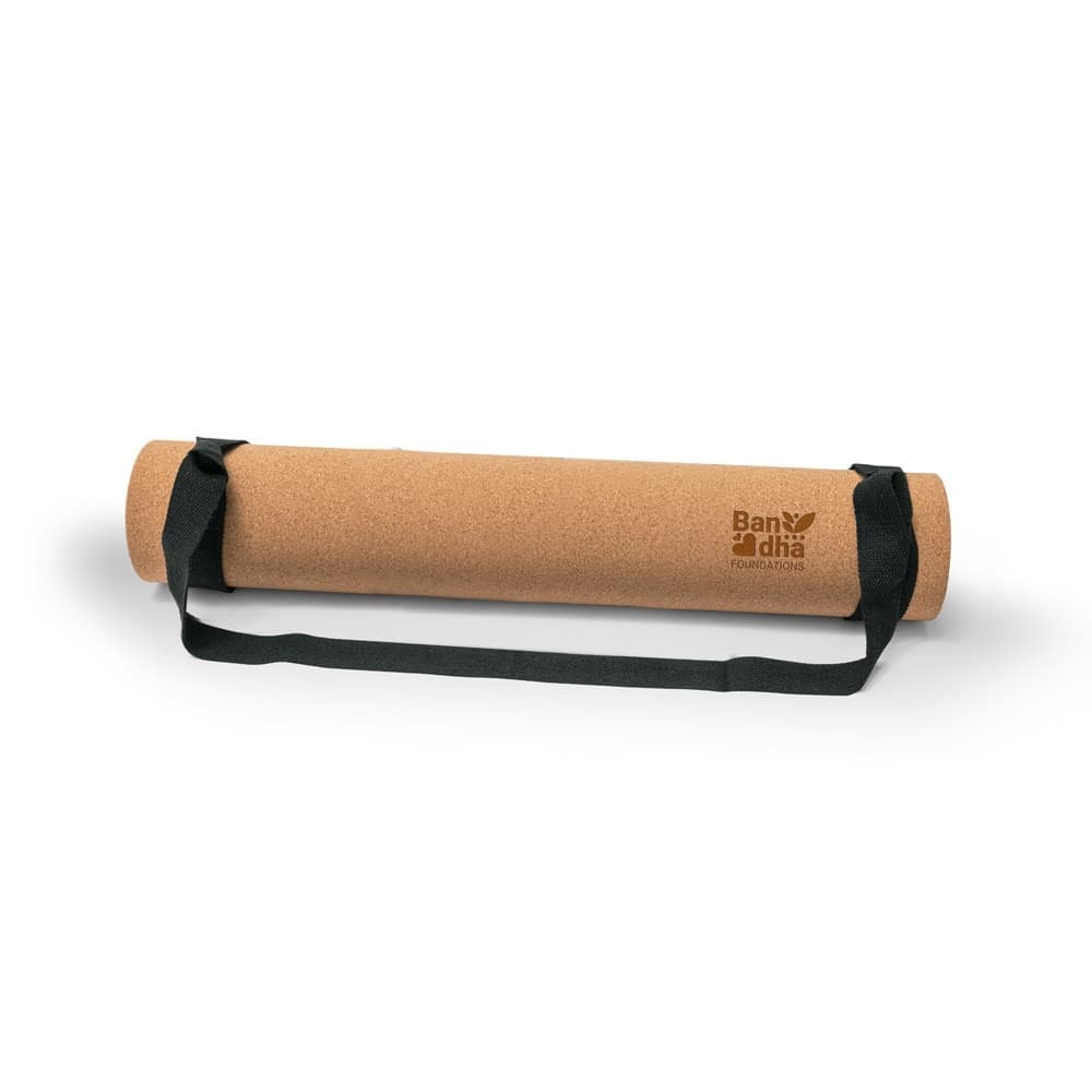 GERES. Covor de Covoraș de exerciții pentru yoga din plută și TPE. Grosime de până la 3.7 mm
