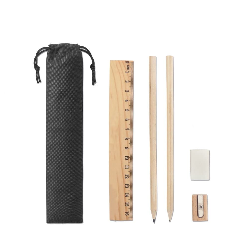 POCKETY. Set de scris furnizat într-o husă din material nețesut