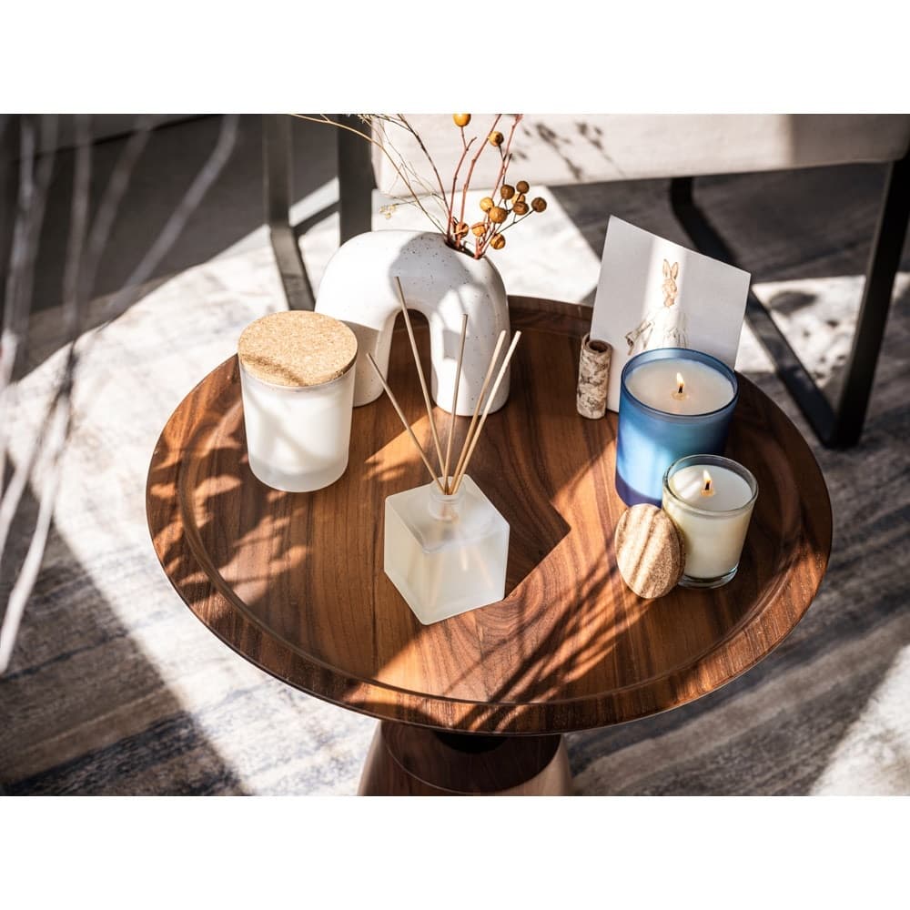ZEN 80. Aromatic candle in a glass holder with cork lid 80 g