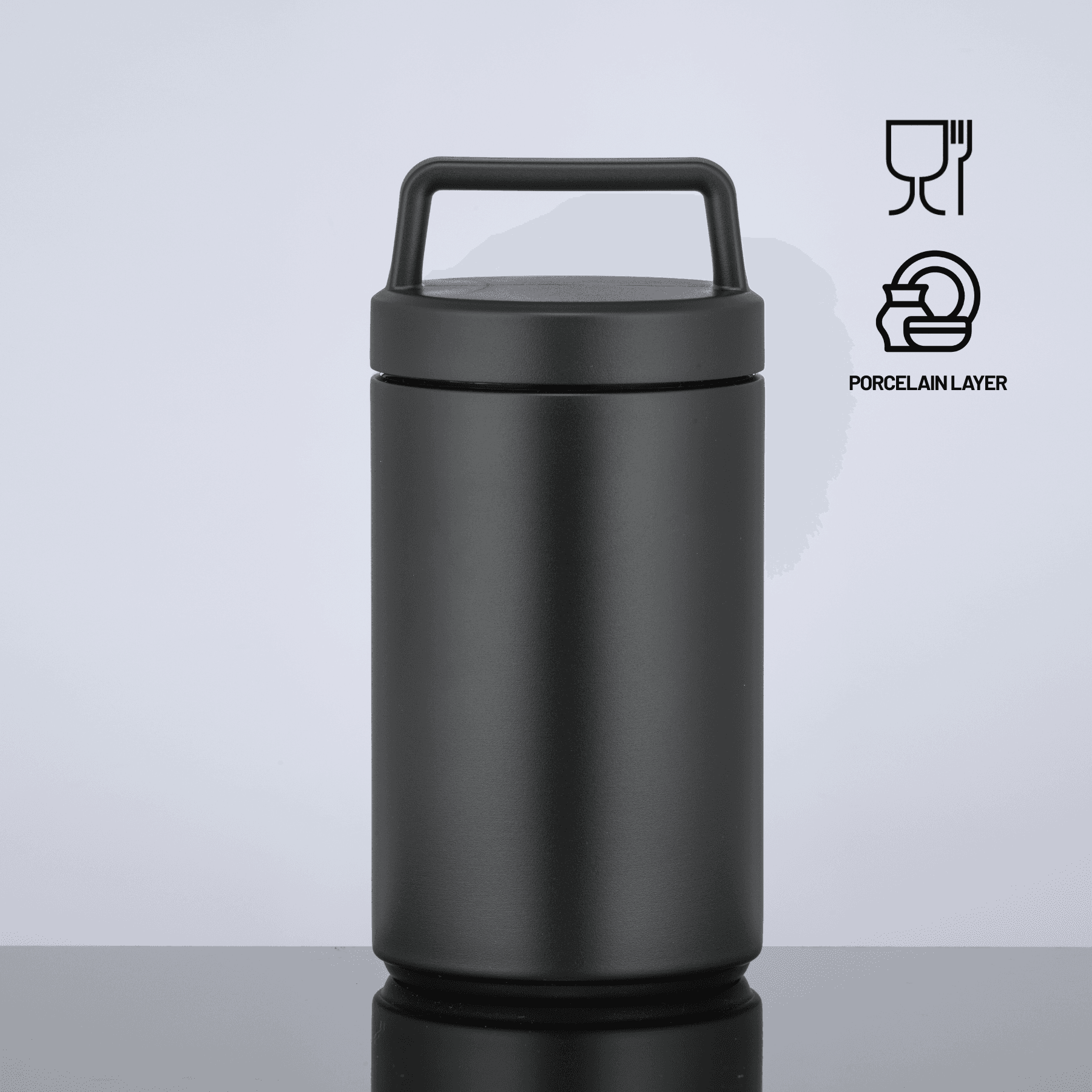 Nordic recipient pentru alimente cu strat de cupru și acoperire din porțelan, 800 ml