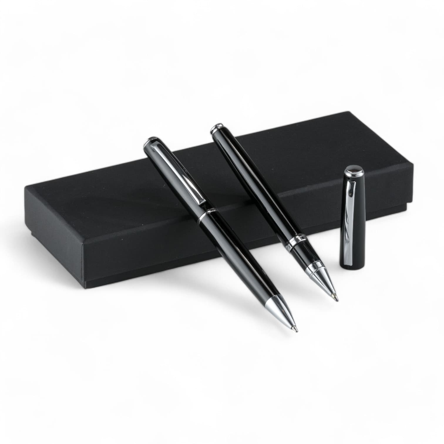 Metal Set: stilou și pix