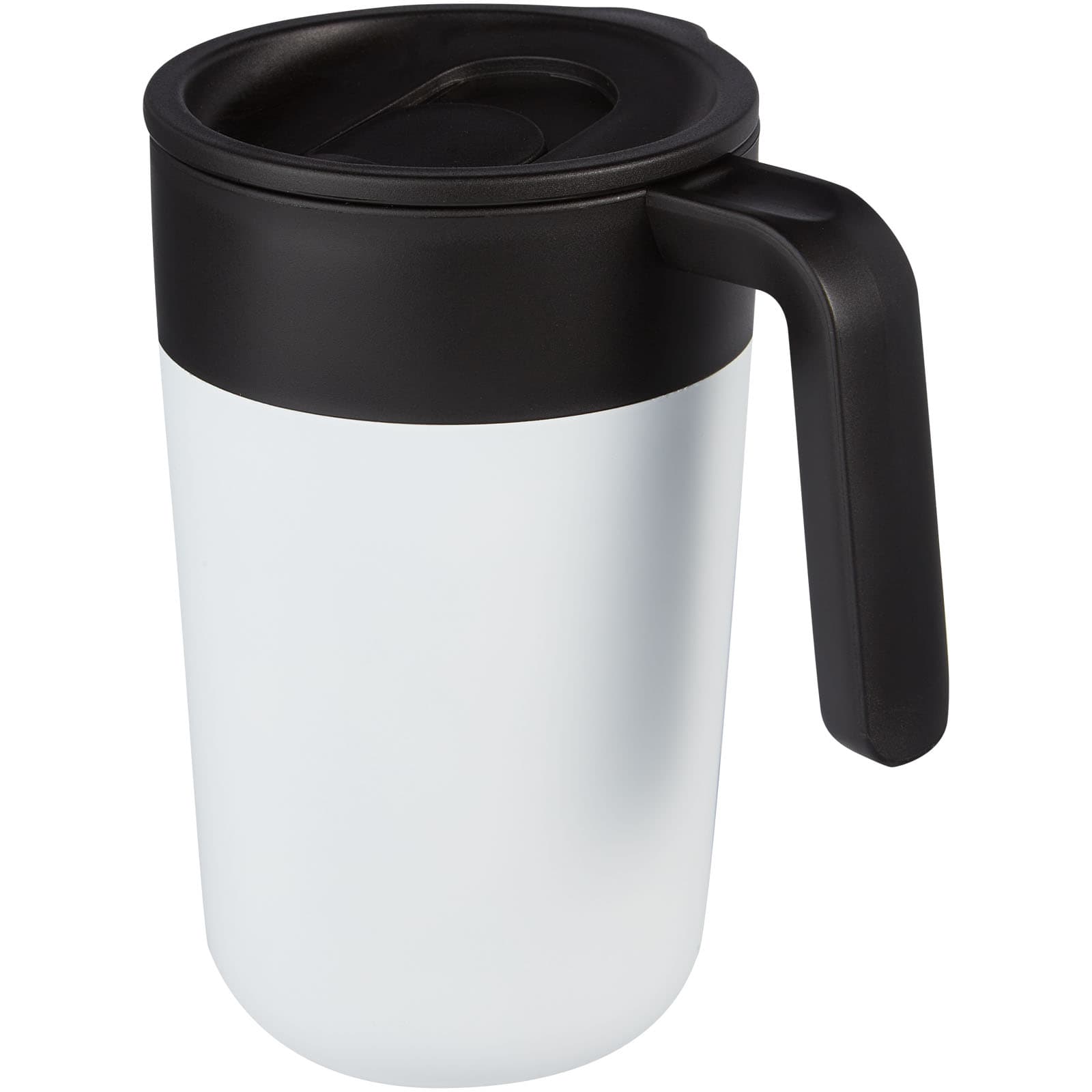 Cană cu perete dublu din material reciclat Nordia 400 ml